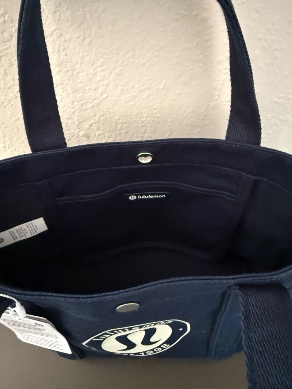 Lululemon mini canvas tote bag - Picture 2 of 3